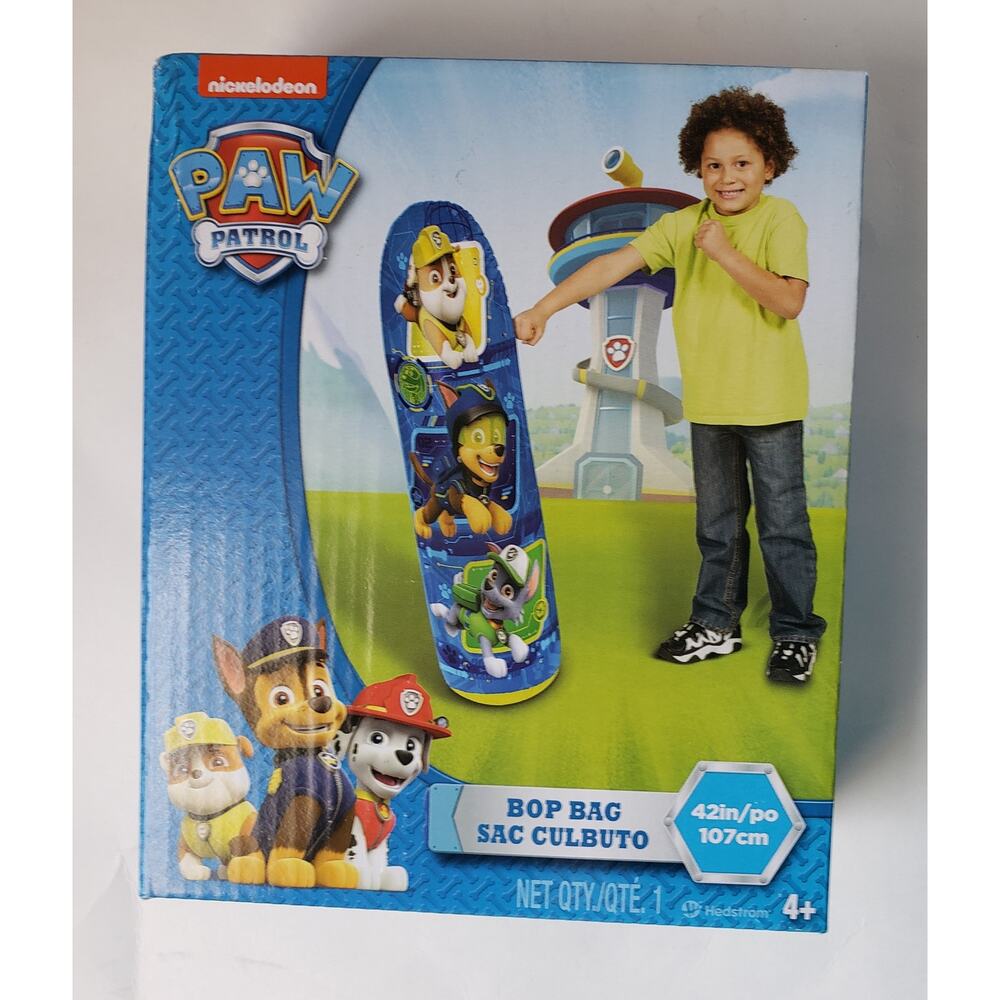 Brand New in Box Nickelodeon Paw Patrol  42 in Bop Bag